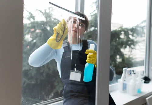 Nettoyage de vitres intérieures et extérieures à Chatain